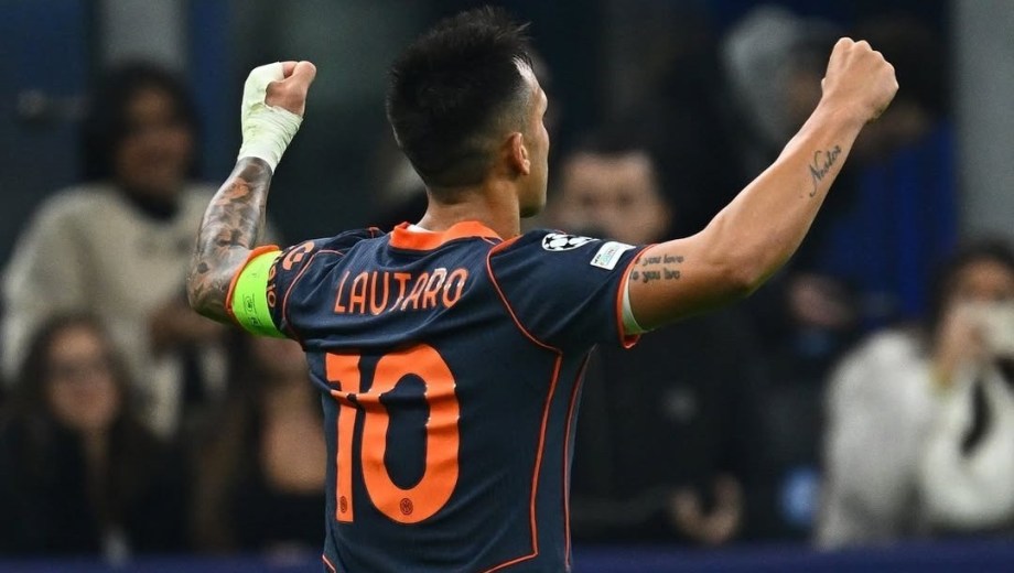 Lautaro Martínez anotó su cuarto gol en esta Champions League.