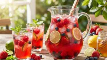 Limonada de frutos rojos: la bebida refrescante que debes probar este verano