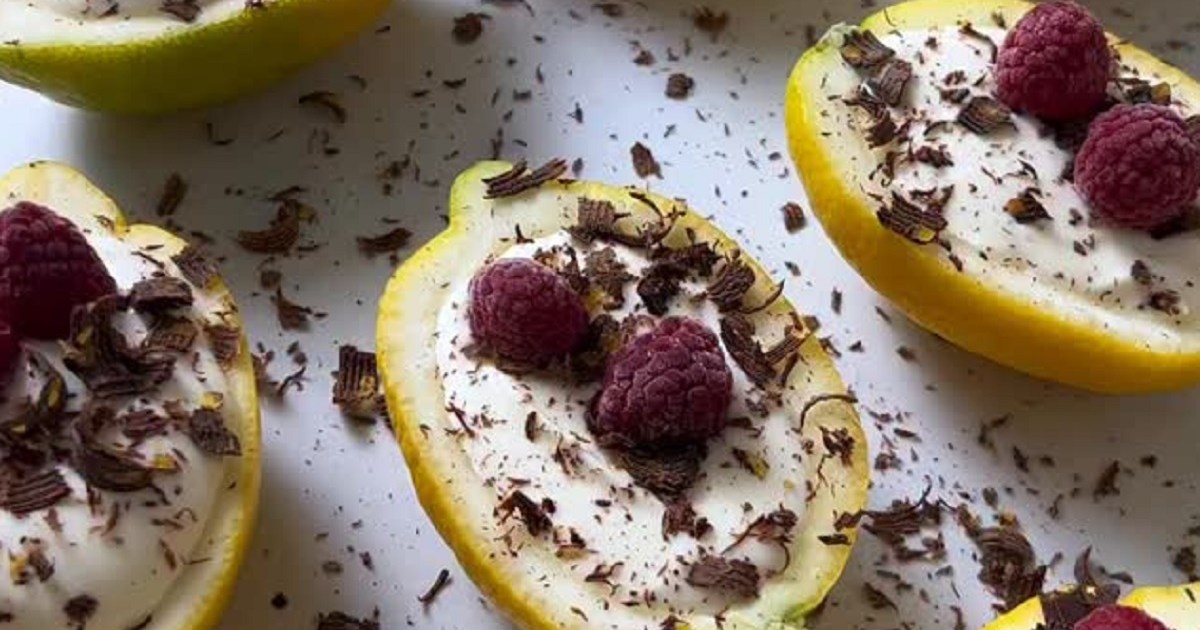 Mousse de limón helado: refrescante y fácil de hacer