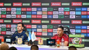 Paredes y Quintero hablaron en conferencia de prensa en la previa del Superclásico