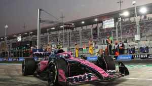 Colapinto finalizó 20° en la única práctica libre del GP de Qatar: terminó con «daños considerables»