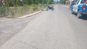 Murió un nene de 5 años en Plottier tras un choque entre una moto y una bicicleta: la madre fue hospitalizada