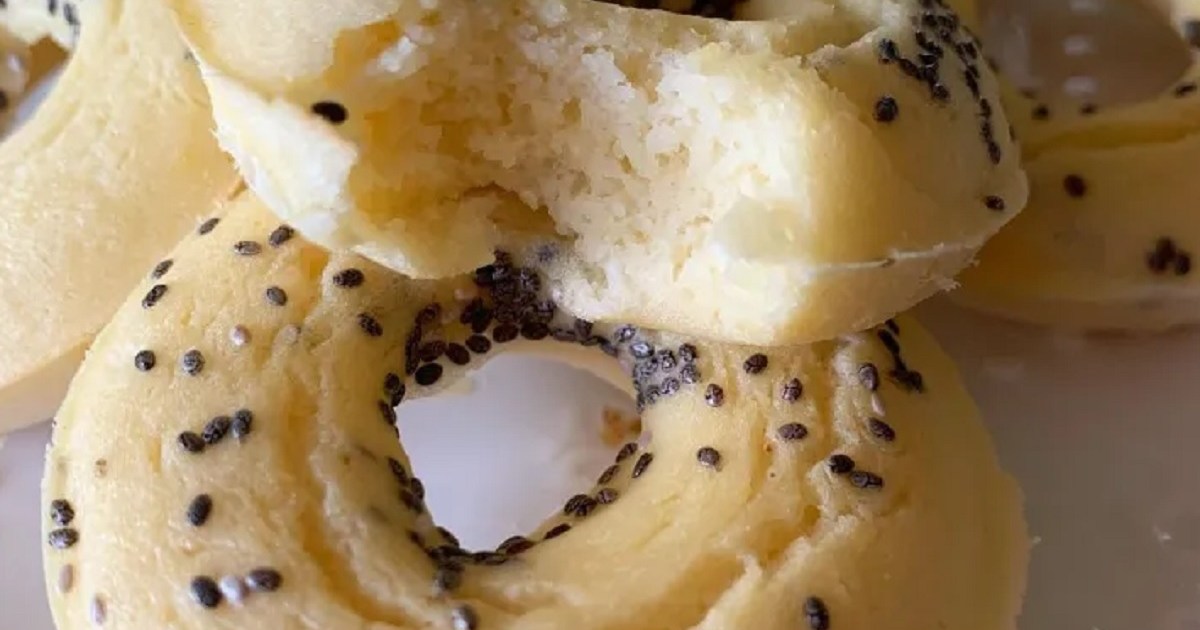 Mirá que fácil es hacer estas rosquitas saludables de limón y chía para que acompañes con mate