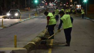 Cortes parciales en la Ruta 7 por limpieza nocturna en Neuquén: los detalles de las restricciones este martes