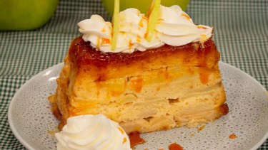 La mejor tarantella de manzanas: cremosa, suave y muy fácil