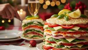 Cómo preparar una deliciosa torre de panqueques para Navidad: receta y tips