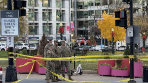 Donald Trump denunció como «acto de terror» el tiroteo contra dos guardias nacionales en Washington