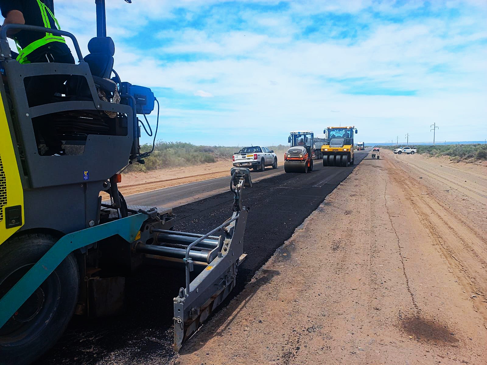 Qué trabajos hace Vialidad Nacional en la Ruta 151 - Diario Río Negro