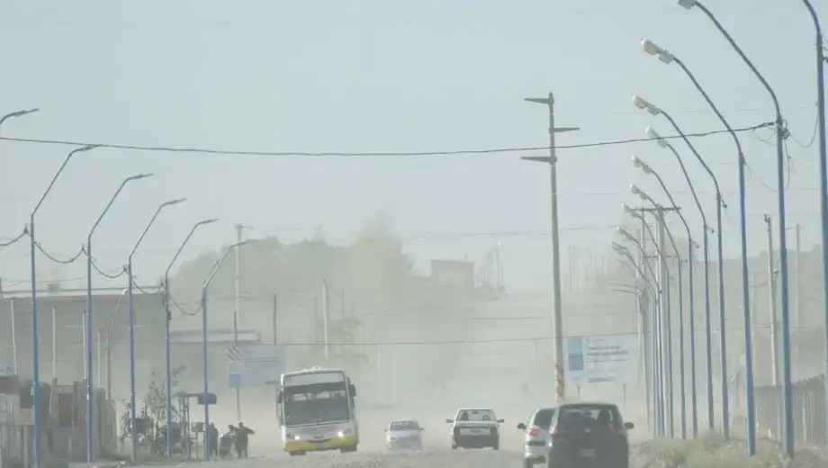 Se esperan ráfagas que podrán superar los 100 km/h. 