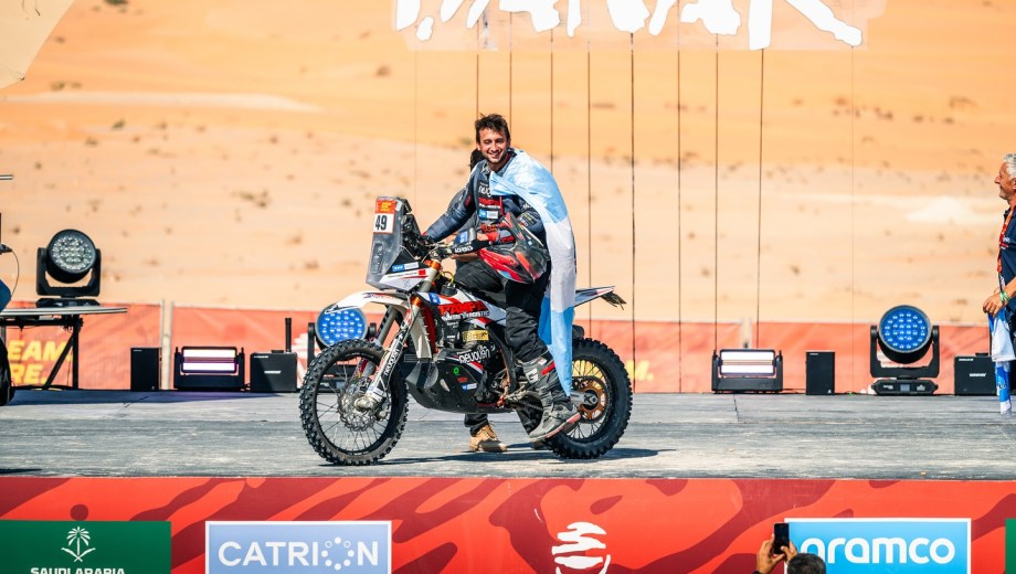 Santiago Rostan participará por tercera vez del Rally Dakar. 