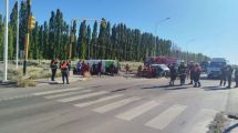 Imagen de Brutal choque en Ruta 22, cerca de Senillosa: cuál es el estado de salud de los heridos derivados en Neuquén