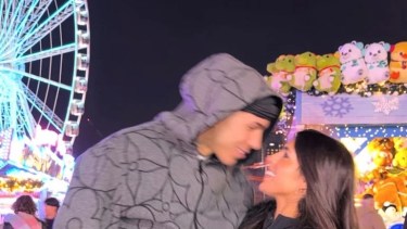 El paseo navideño de Valentina Cervantes y Enzo Fernández que enamoró a sus seguidores