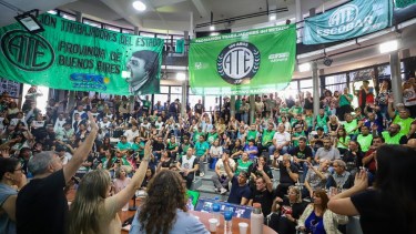 Reforma laboral: ATE anunció un paro nacional con movilización