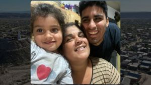 Aniversario Rincón de los Sauces: Vanesa Peralta, la primera pasajera del transporte público de la ciudad