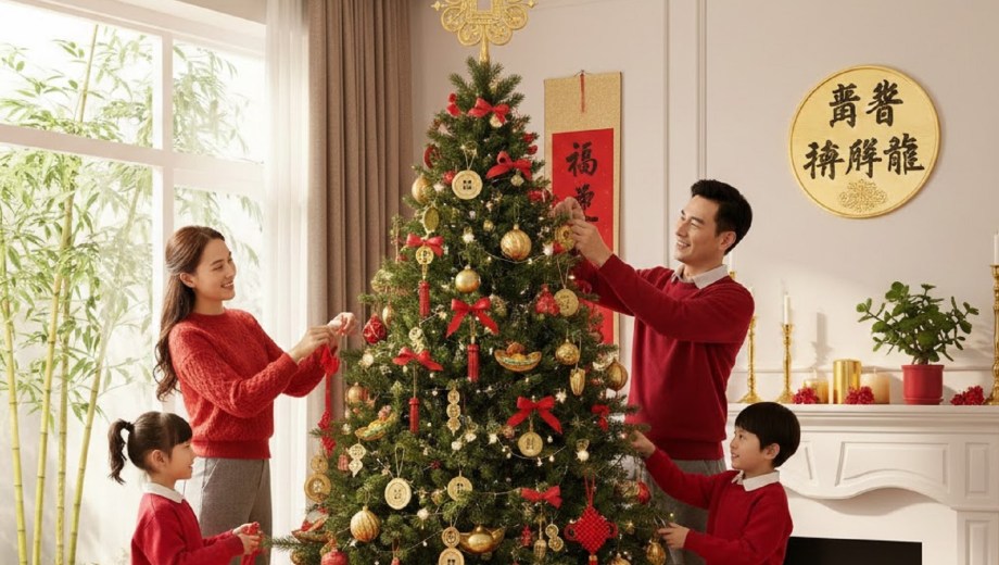 Árbol de navidad según el Feng Shui.