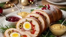 Imagen de Cómo hacer arrollado de pollo para las Fiestas de fin de año: la receta paso a paso