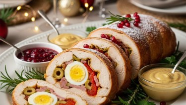 Cómo hacer arrollado de pollo para las Fiestas de fin de año: la receta paso a paso