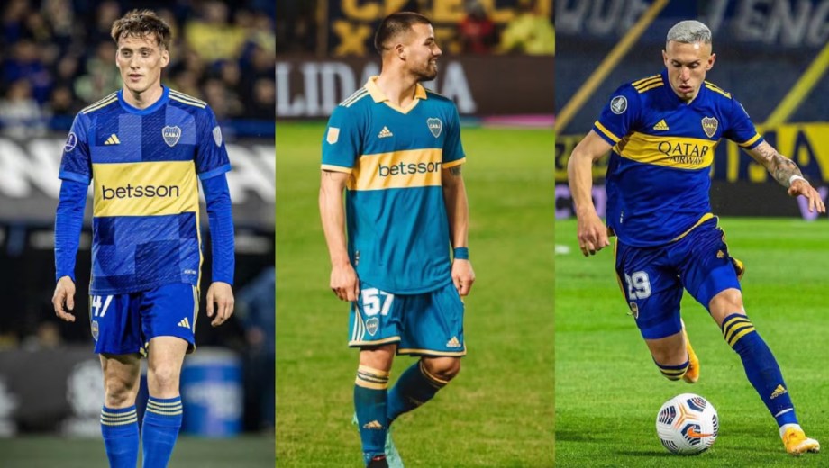 Saralegui, Weigandt y Briasco deben regresar al Xeneize tras sus préstamos. 