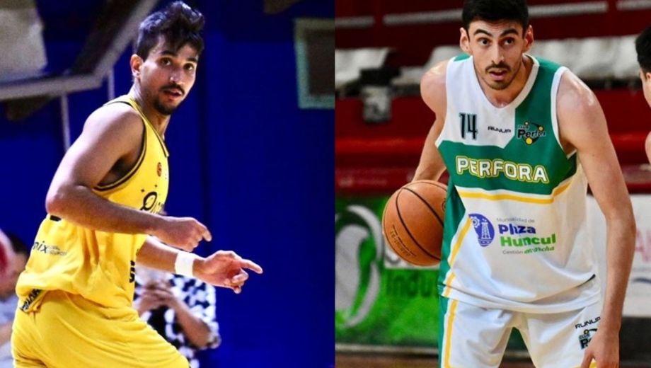 Sebastián Godoy y Nahuel Vicentín, pilares del Decano y el Verde. (Fotos Matías Subat)