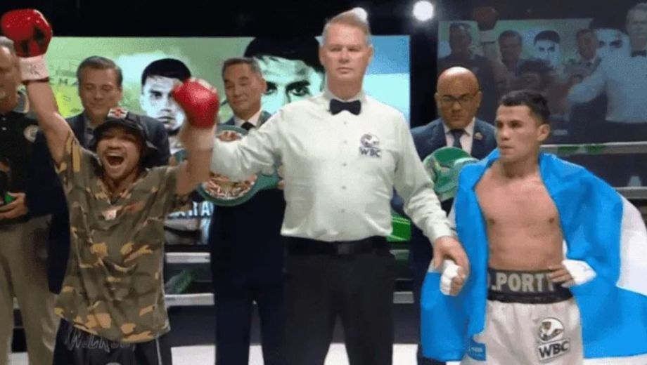 El boxeador de Formosa aguantó los 12 asaltos, pero perdió con claridad en las tarejtas. 