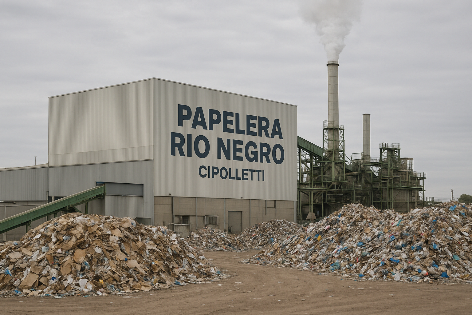 Del papel al cartón corrugado: Así operaba la papelera Río Negro
