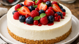 Tarta de queso sin horno: receta fácil y deliciosa en solo 15 minutos