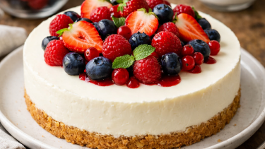 Tarta de queso sin horno: receta fácil y deliciosa en solo 15 minutos