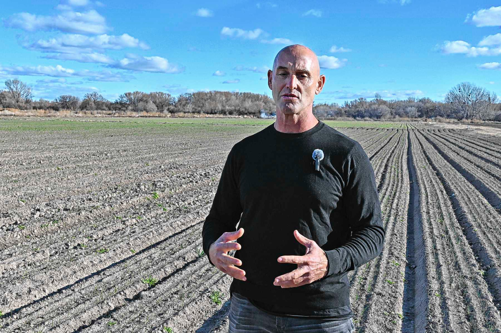 Choele Choel, Río Negro. Diego Gordon, Establecimiento la Media Luna. Un polo cebollero que busca abrir nuevos mercados de exportación.