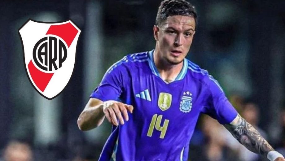 Anibal Moreno, el segundo refuerzo de River en este mercado de pases.