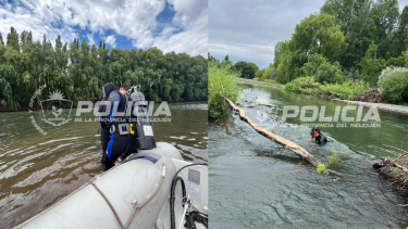Confirmado: el cuerpo encontrado en el río Neuquén es de Thiago, el adolescente de 13 años que desapareció días atrás