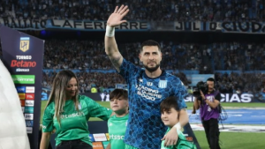 El neuquino Gabriel Arias se despidió de Racing con una carta emotiva