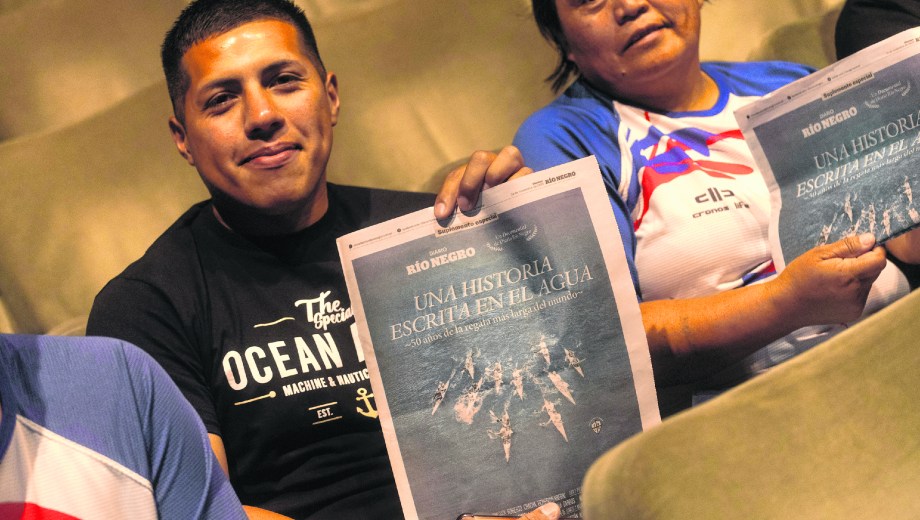 Después del estreno en Viedma el 15 de noviembre, el documental se vuelve a proyectar. Esta vez es en Roca, en el Auditorio del Diario. Fotos: Pablo Leguizamon