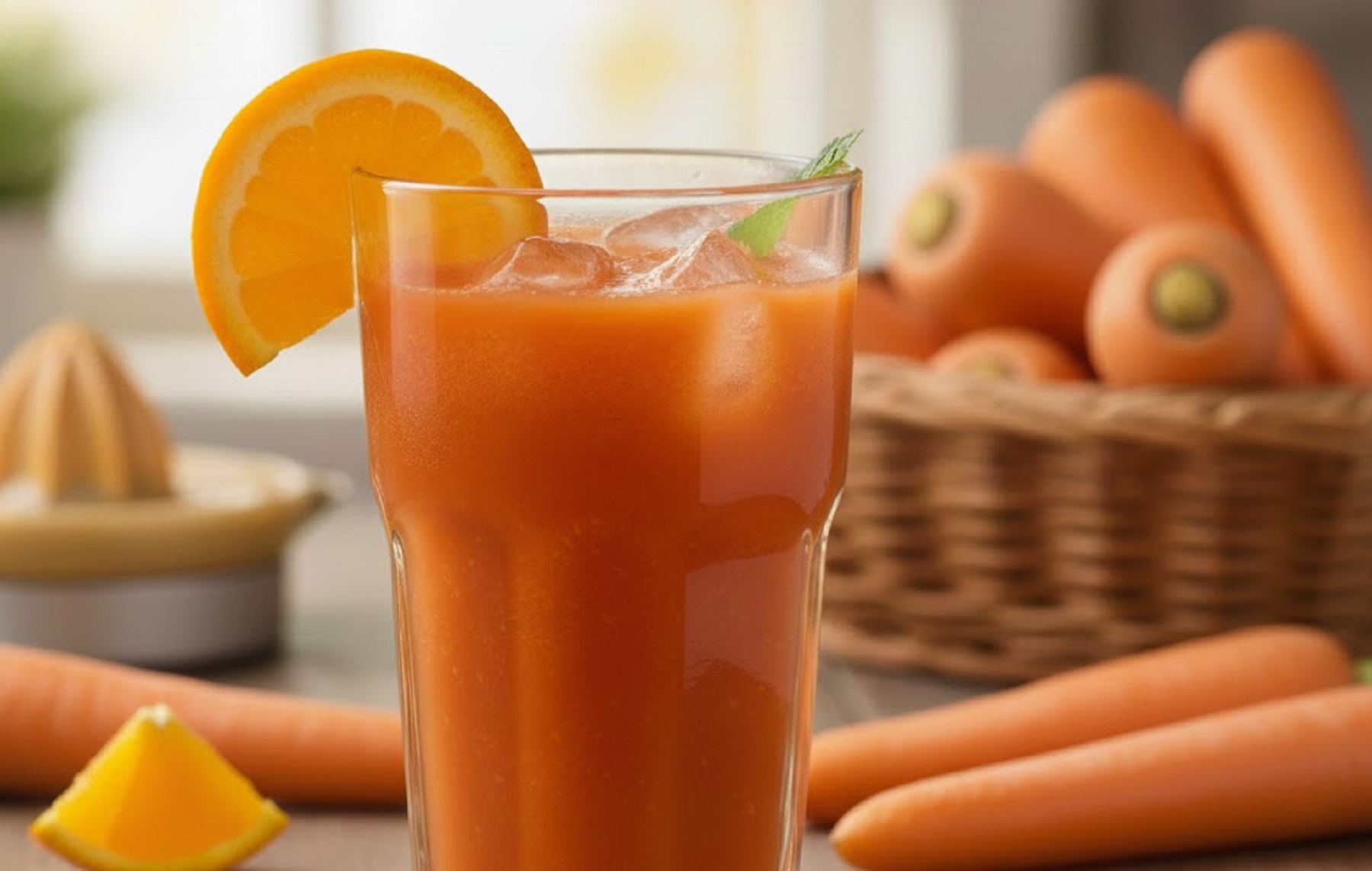 Tomar&nbsp;jugo de zanahoria cada mañana durante 7 días: los beneficios y por qué lo recomiendan&nbsp;