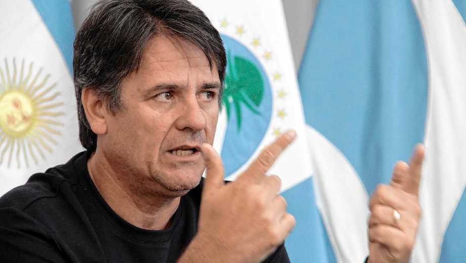 Gaido dijo estar enfocado en el 2026 y  dijo que su perspectiva  política en 2027 será con Primero Neuquén (foto Oscar Livera)