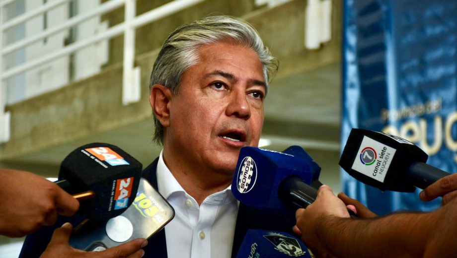 Rolando Figueroa, gobernador de Neuquén. Foto: Matías Subat.