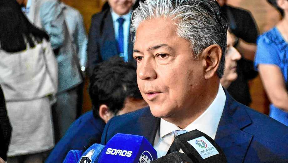 Rolando Figueroa, gobernador de Neuquén. Foto: Matías Subat.