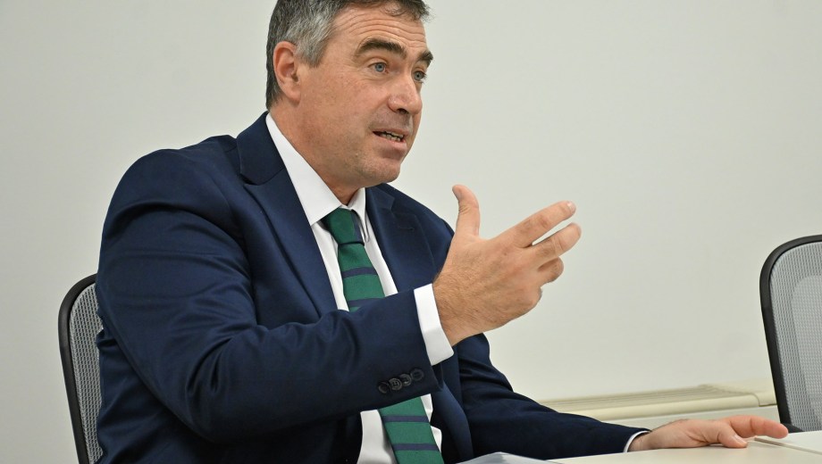 Mazieres conduce el tribunal hace dos años consecutivos. Ese era el tope que fijaba la norma vigente. Foto Florencia Salto.