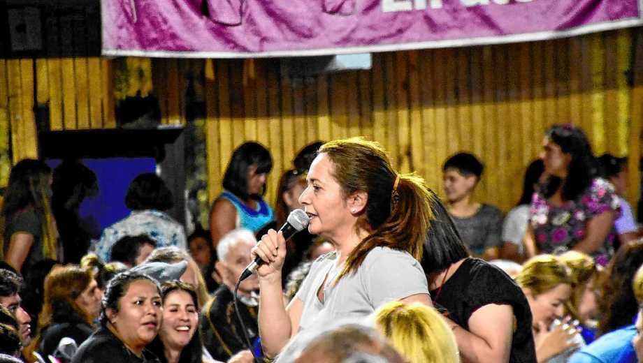 ATEN en conflicto con el Gobierno. Foto: Matías Subat. 