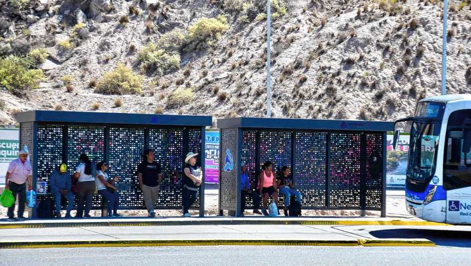 Los recorridos nuevos no tenían paradas (foto Matías Subat)