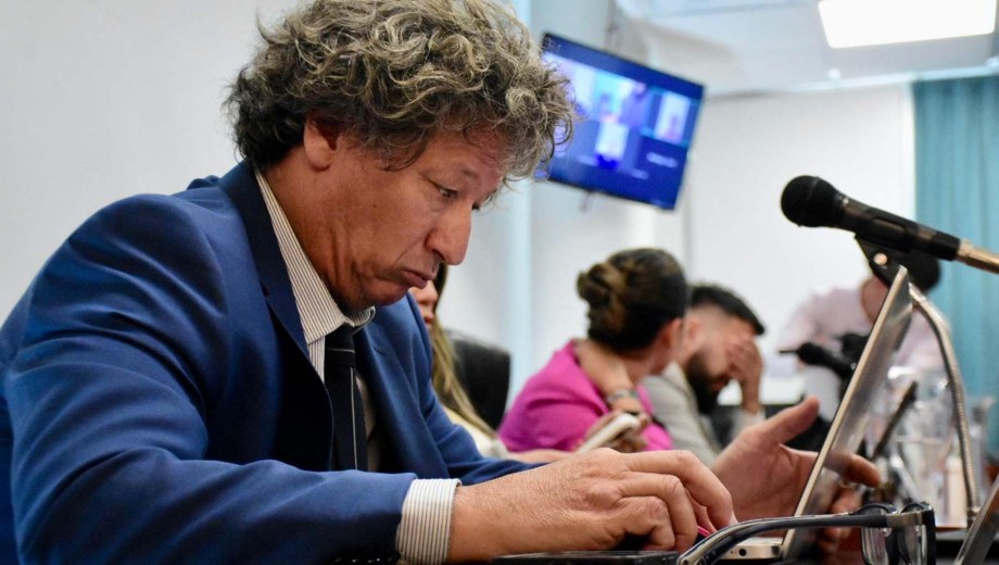 Gustavo Kohon, representante de la fiscalía de Estado como querellante. (Matías Subat)