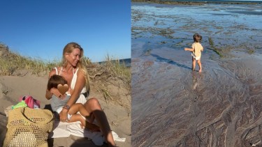 Nicole Neumann y Manu Urcera festejaron Navidad en Las Grutas: la intimidad de la pareja  en el balneario rionegrino