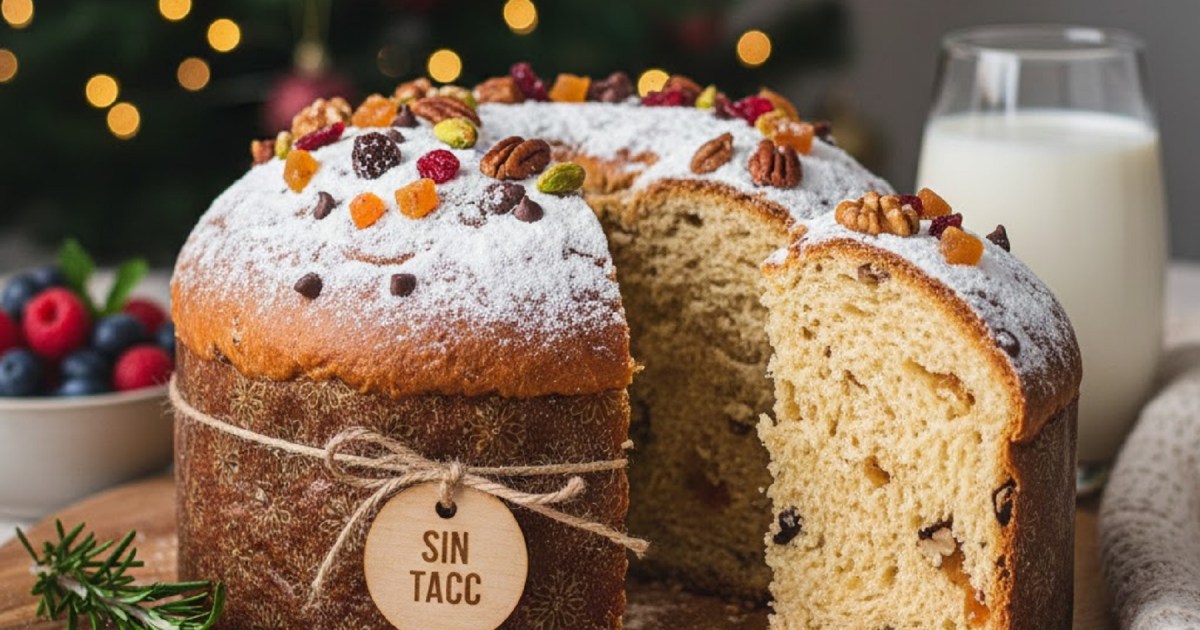 Cómo hacer Pan Dulce navideño saludable sin TACC: receta fácil, de ...