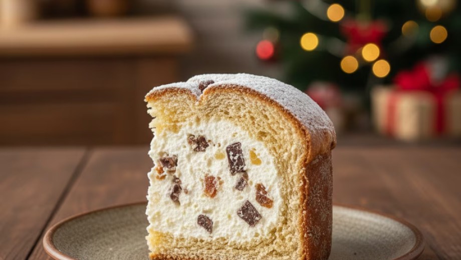 Pan dulce helado para navidad 2025.