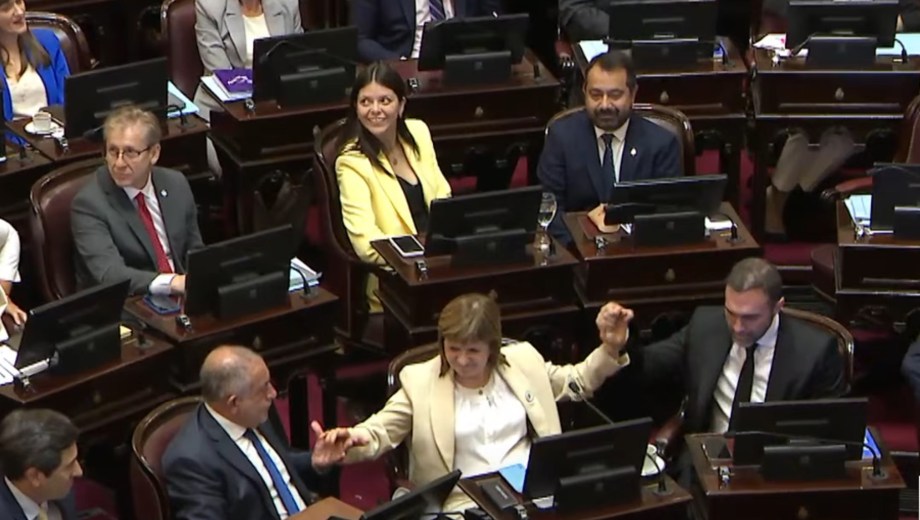 Patricia Bullrich celebró la aprobación de Presupuesto 2026.