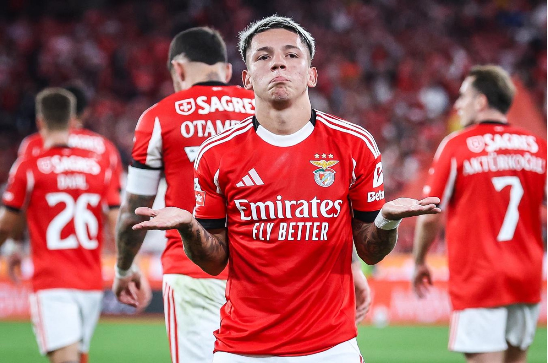 El guiño de Gianluca Prestianni en medio del interés de River