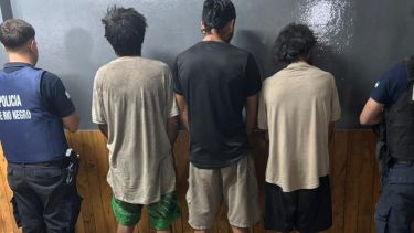 Tres hombres terminaron detenidos por robar fruta de una chacra sobre la Ruta 250 en Lamarque