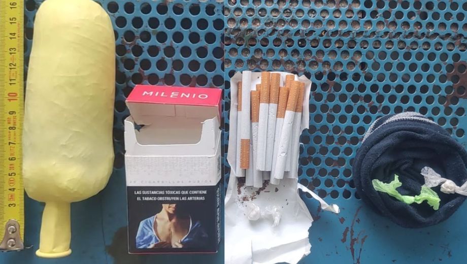 La droga fue detectada durante una requisa de rutina realizada por el Servicio Penitenciario Provincial en la cárcel de Viedma.
