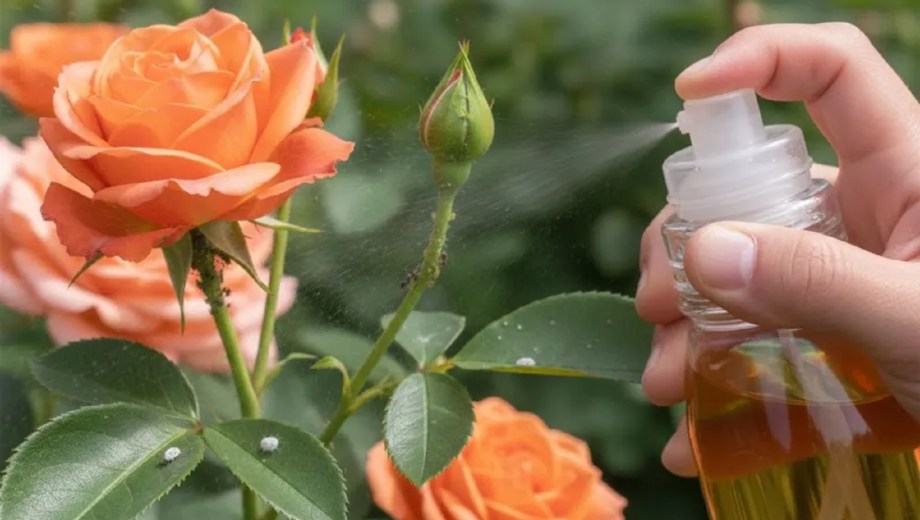 Repelente natural para plantas.