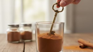 Colocar una llave dentro de un vaso con canela: por qué recomiendan hacerlo el 1° de enero 