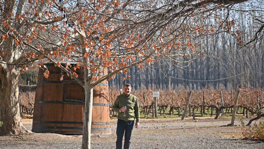 General Roca, Río Negro. Juan Martín Vidiri, de Humberto Canale: la bodega centenaria produce más de un millón de litros de vino al año.